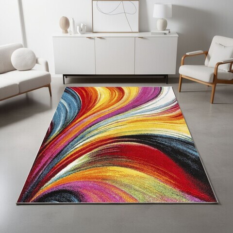 Covor, Woopamuk191, 120x180 cm, BUMBAC/POLIESTER, Multicolor