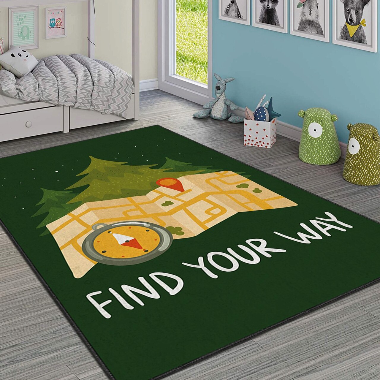 Covor HMI KDC-81 100x180 cm Poliester Multicolor