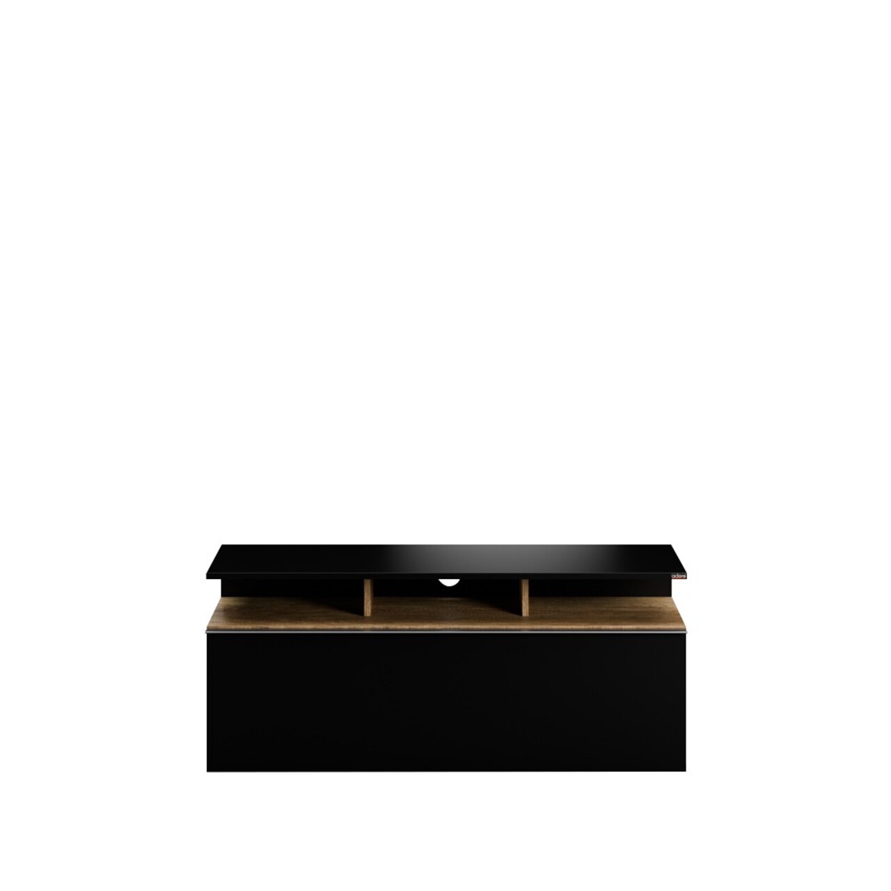Comoda TV, Hanah Home, Tvc-529-Te-1, 117x48x40 cm, Nuc negru - view 2