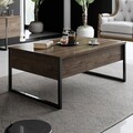 Set mobilier living, Bexley, Luxe Set, PAL, Nuc / Negru