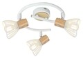 Lustra Chile, Candellux, 42 x 15.5 cm, 3 x E14, 25W, alb/natural