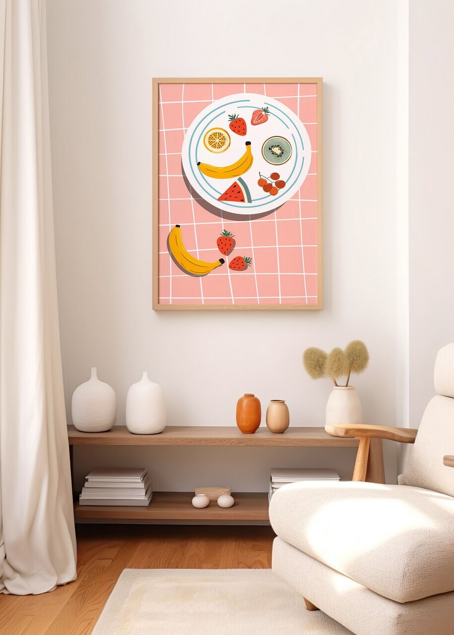 Tablou decorativ, Artnewclahsp77-3348, Lemn masiv, MDF, Multicolor