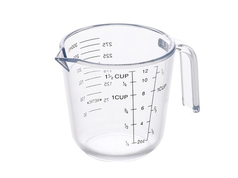 Cana gradata, Excelsa, 600 ml, plastic