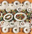 Serviciu de masa 18 piese, Le Primizie, Brandani, portelan