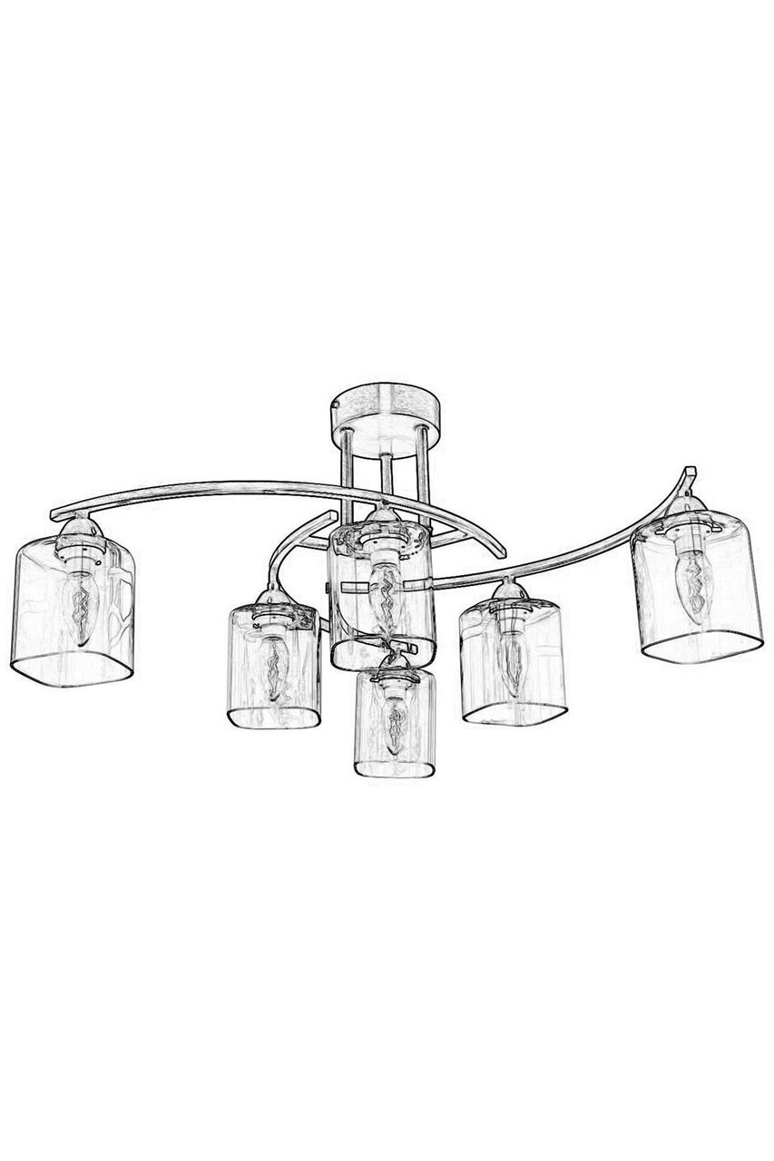Lustra, Avonni, 683AVN1103, Metal, Maro antichizat - 1 | YEO