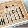 Organizator tacamuri pentru sertar bucatarie Linus Max, iDesign, 34x35x5 cm, plastic