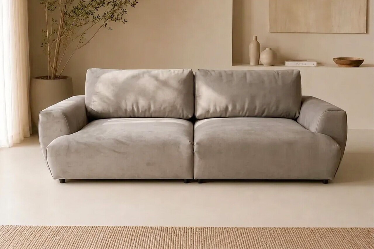 Canapea 3 locuri, Atelier del Sofa, 560ARE5320, Bej