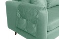 Coltar, Unique Design, 867UNQ1442, Lemn de pin, Verde