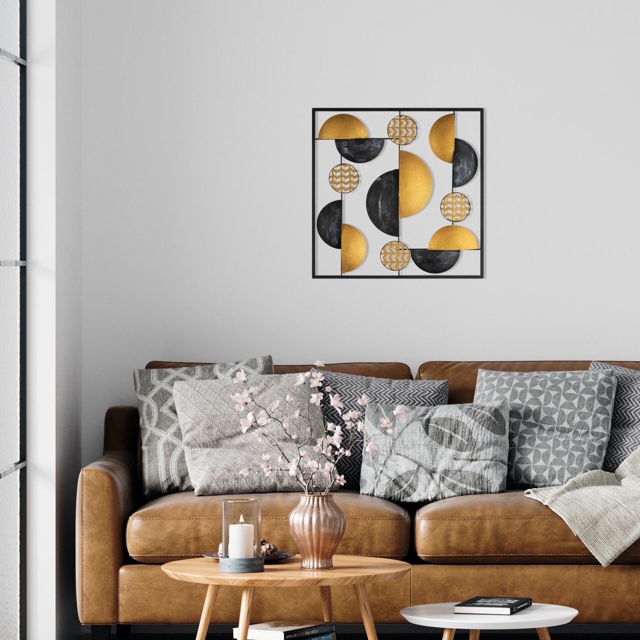 Decoratiune, Aurora, Dimensiuni: 55 x 5 x 55 cm, Multicolor - view 3