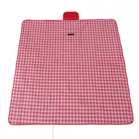 Patura pentru picnic Red Plaid, Heinner, 145×200 cm, poliester, rosu/alb Heinner