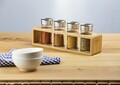 Set condimente 5 piese Spice, Ambition, sticla/bambus