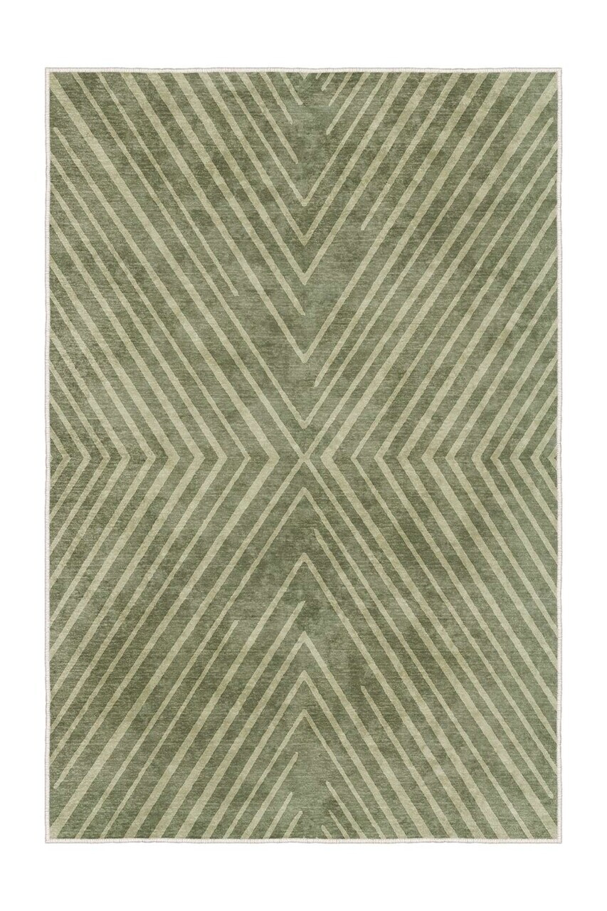 Covor Sftkece023 100x300 cm Poliester Verde