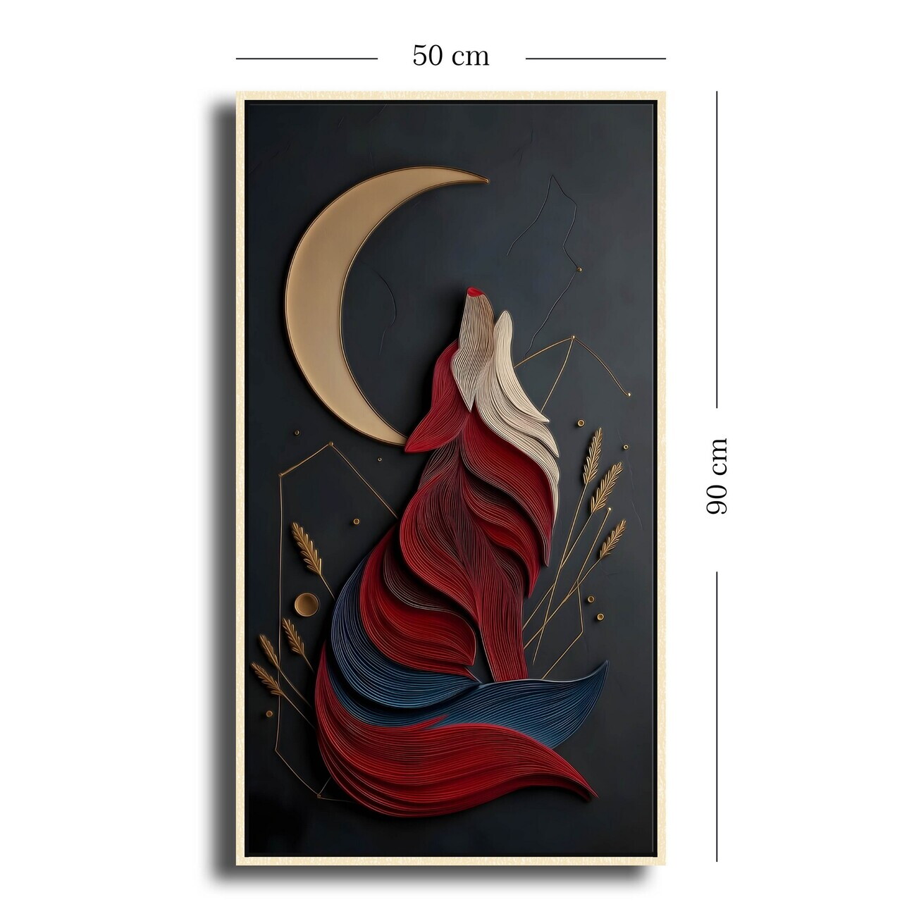 Tablou decorativ, 5090Lcahs-010, Cadru: PVC (Grosime: 5 cm), Multicolor — imaginea 5