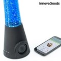 Lampa de lava cu difuzor Bluetooth si microfon InnovaGoods 30W, 12x40 cm