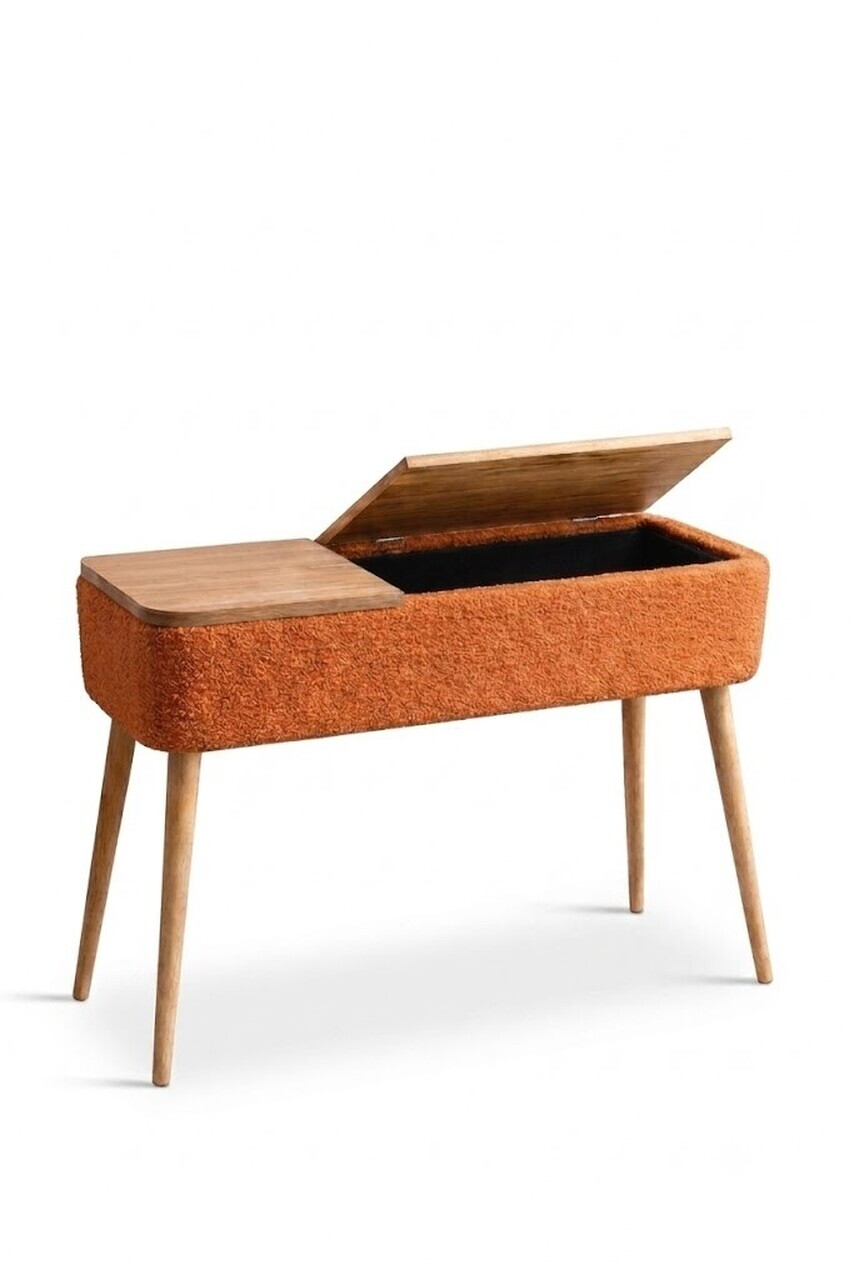 Bufet, Hanah Home, Sole, 90x90x30 cm, Portocaliu — imaginea 2