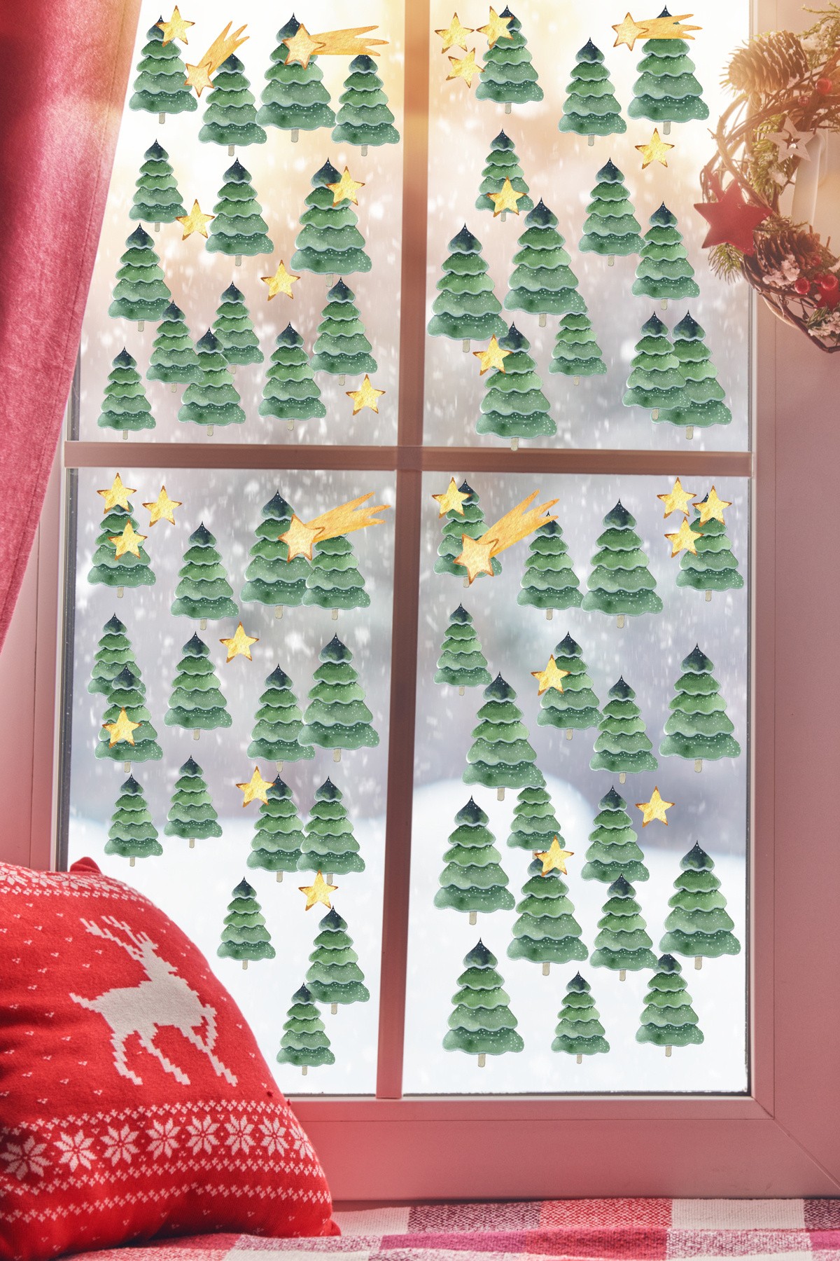 Sticker decorativ, 409034, Dimensiune: 40 x 100 cm, Multicolor