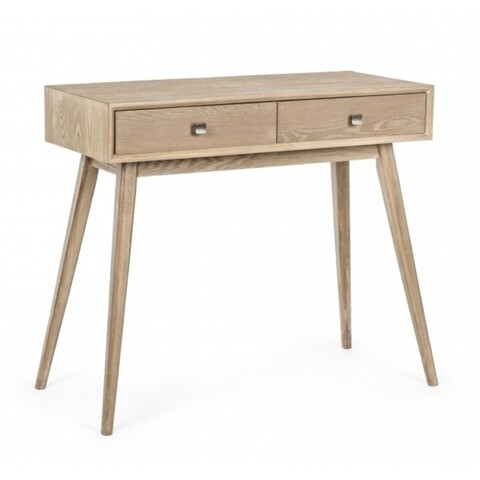 Consola cu 2 sertare, Alannis, Bizzotto, 90x40x75 cm, lemn de frasin Comode