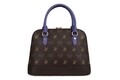 Geanta Beverly Hills Polo Club, 710, piele ecologica, maro/mov