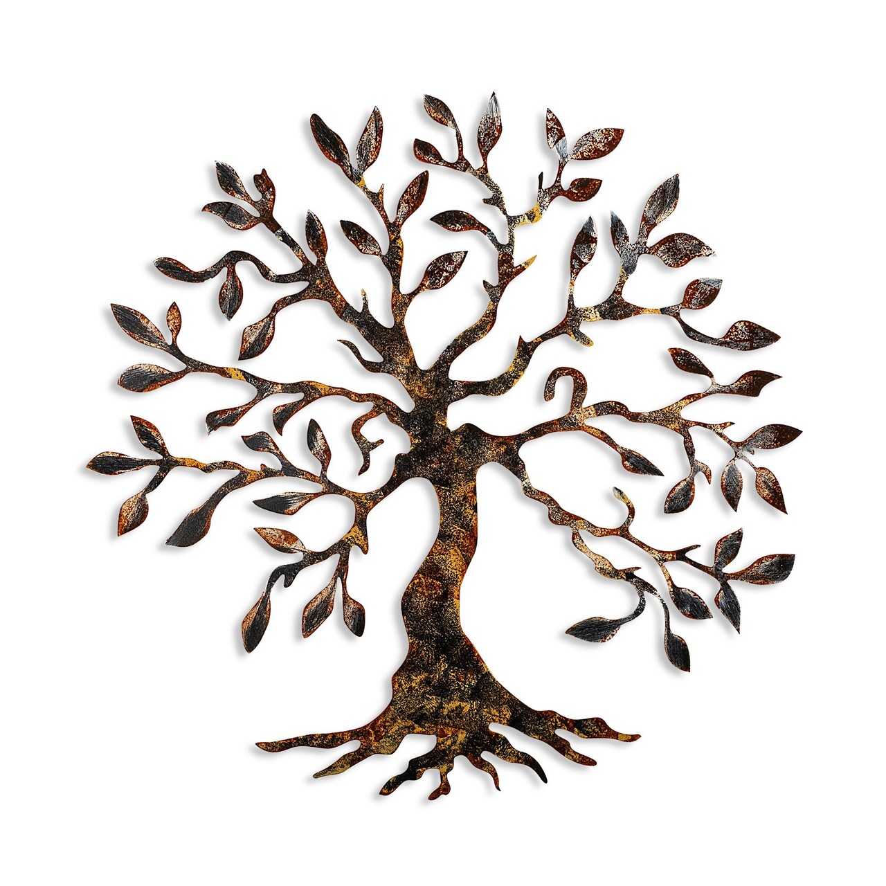 Decoratiune de perete, Tree, 60 x 60 cm, Multicolor - view 6