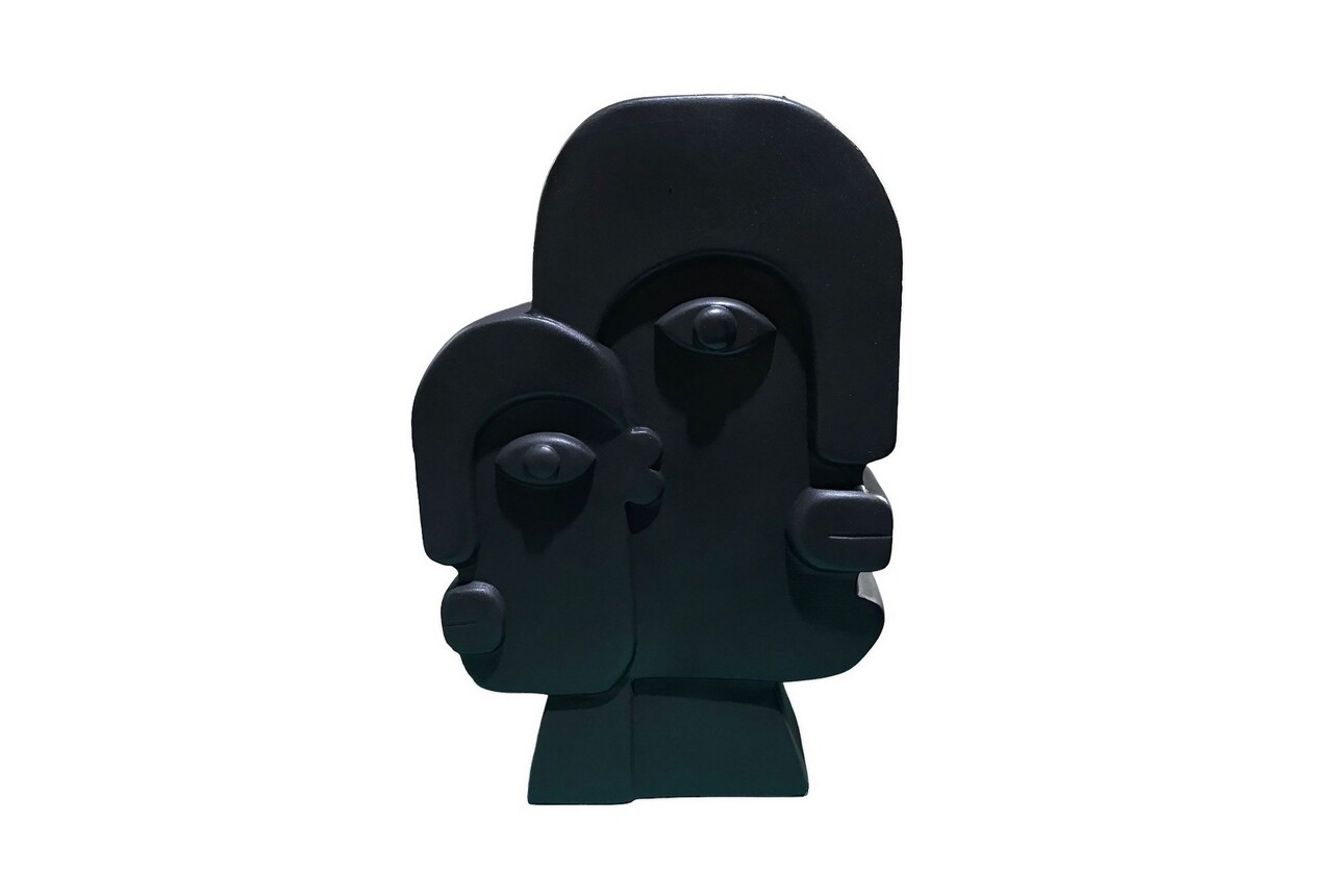 Vaza, CY0084, Ceramica, Negru - view 3