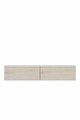 Dulap, Hanah Home, Didema, 120x25.5x30 cm, Alb / Travertin