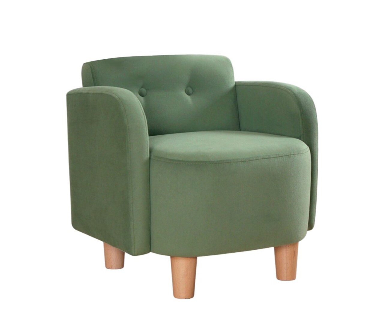 Fotoliu pentru copii, Atelier del Sofa, 209FLF1115, Verde - imagine 5