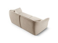 Canapea 3 locuri, Hailey, Micadoni Home, 206x102x79 cm, tesatura boucle, bej inchis