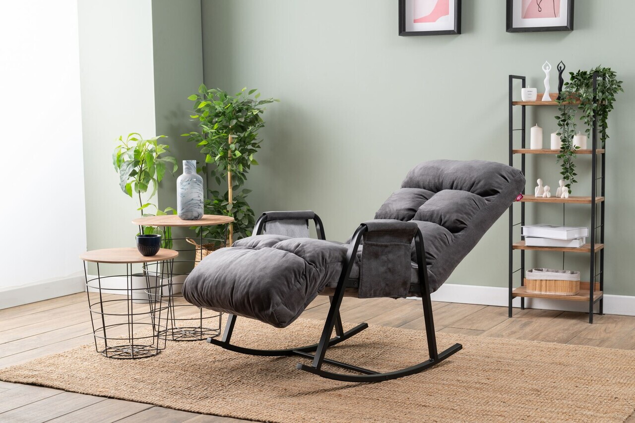 Balansoar, Atelier del Sofa, 859FTN1758, Gri — imaginea 3