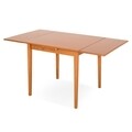 Masa dining extensibila, Shangai, 80/140 x 80 x 76.5 cm, MDF, maro