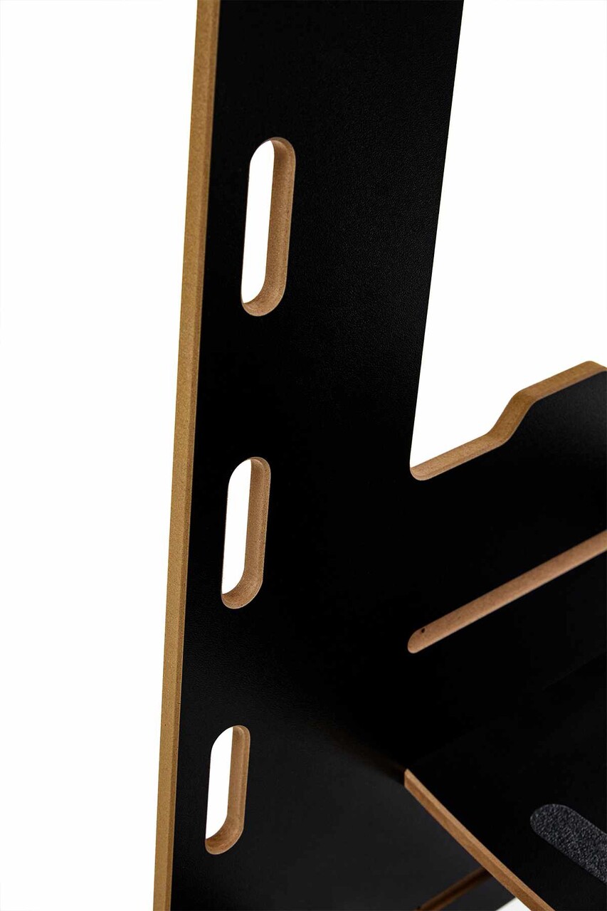 Turn de invatare, Hanah Home, Learning Tower, 40x90x50 cm, Negru - view 6
