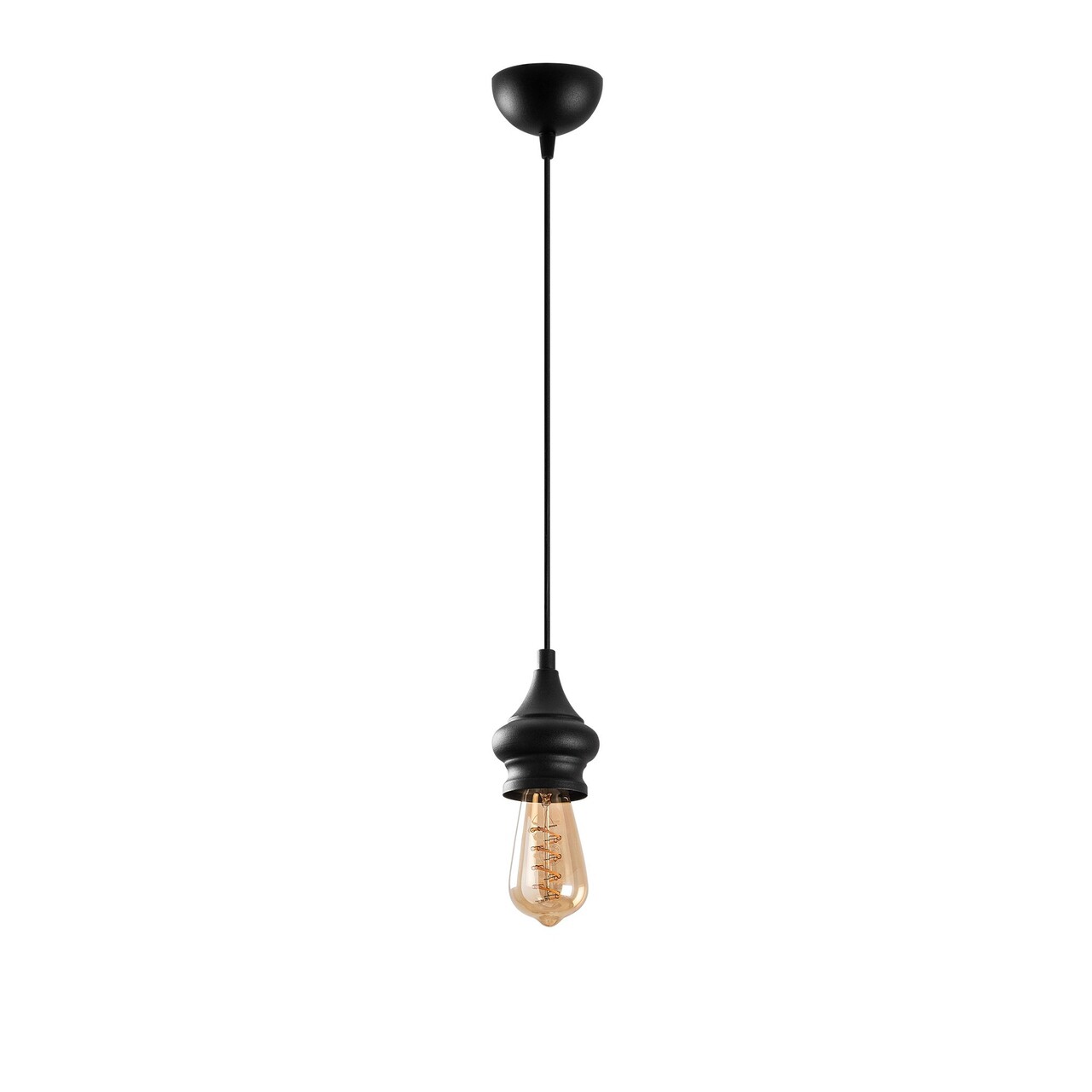 Lustra, Tatum, 584TTM1229, Metal, Negru - 1 | YEO