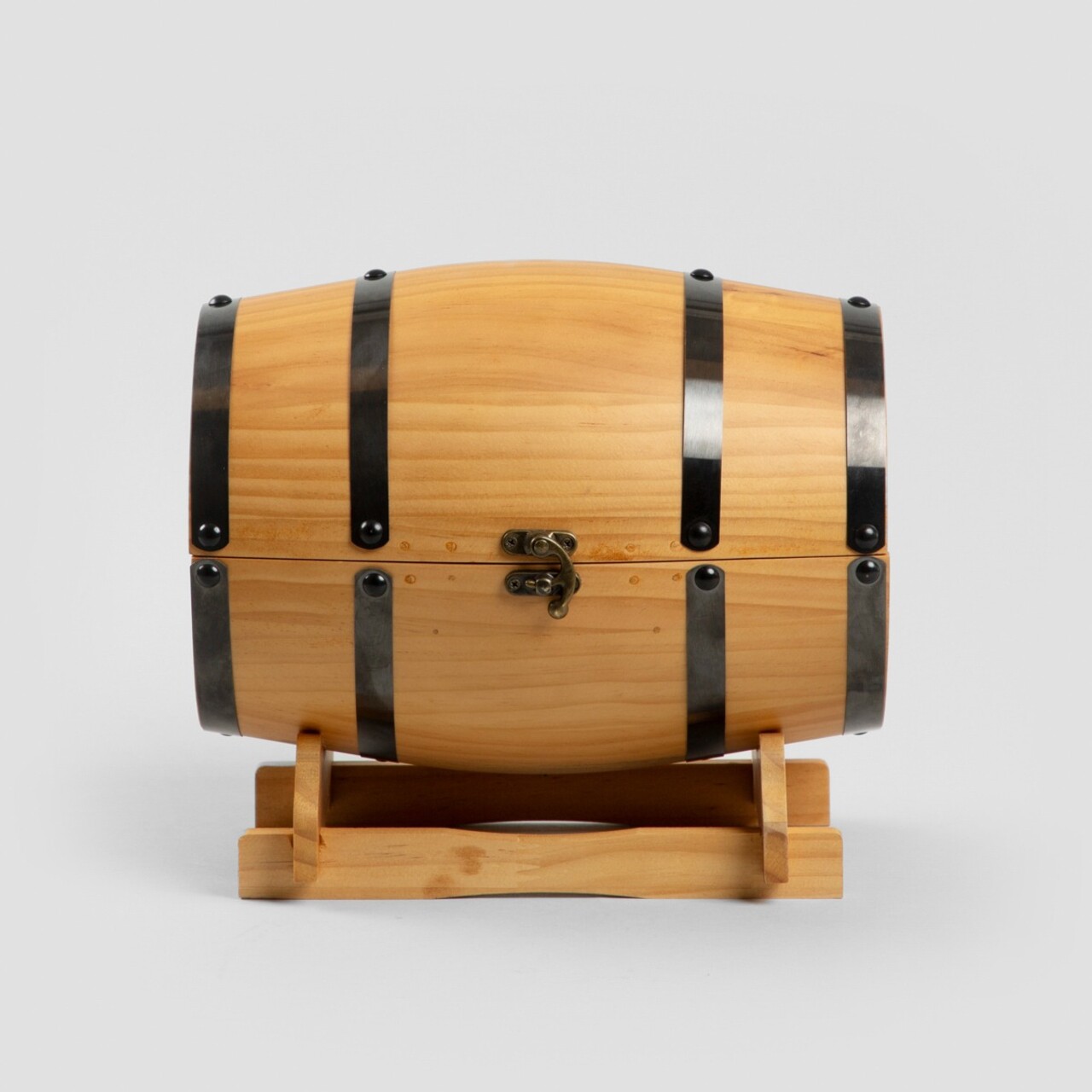 Set whisky 12 piese Gomera, Homla, 310 ml, lemn/sticla/inox, natur/negru - view 3
