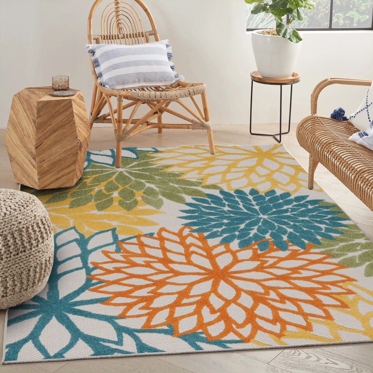 Covor Woopamuk260 140x220 cm Bumbac/Poliester Multicolor