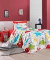 Set cuvertura pique Single, Dinazorus - White, Eponj Home, Bumbac
