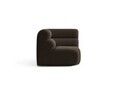 Modul coltar, Neo, Micadoni Home, 100x100x83 cm, tesatura Boucle, maro