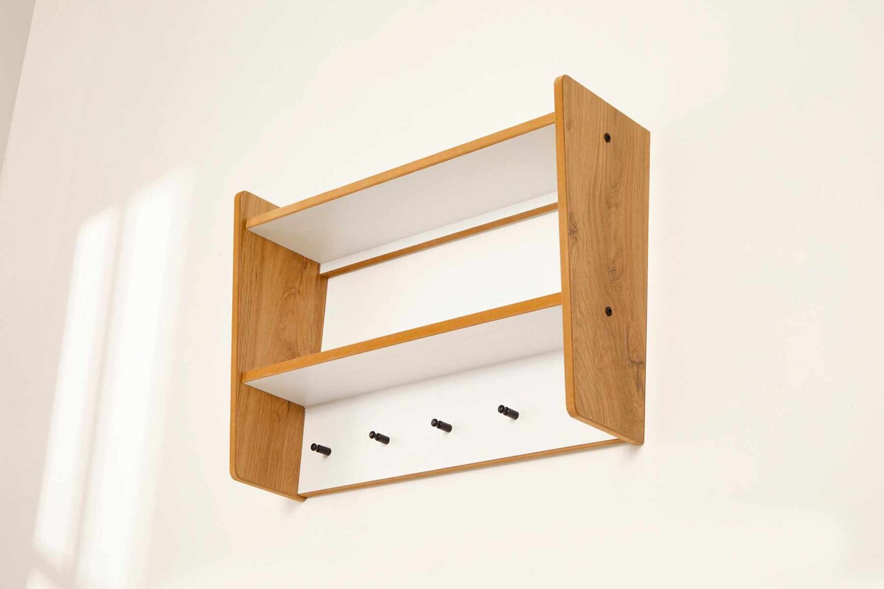 Umeras, Hanah Home, Crane, 47x30x14 cm, Alb / Natural - view 8