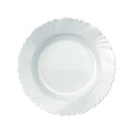 Farfurie pentru desert Marinex Petal, Ø 19.5 cm, opal, alb