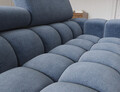 Coltar extensibil dreapta 3 locuri ELTAP, LT-40AU, Felro, 285x181x93 cm, lemn/poliester, albastru