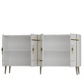 Consola, Olivia, Line KB150, Alb/Auriu
