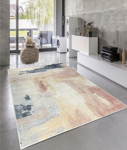 Covor, 38480A , 200×290 cm, 100% POLIESTER/POLIPROPLEN, Multicolor Covoare