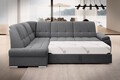 Coltar extensibil stanga 3 locuri ELTAP, LT-06SO, Sado, 272x192x95 cm, lemn/poliester, gri inchis