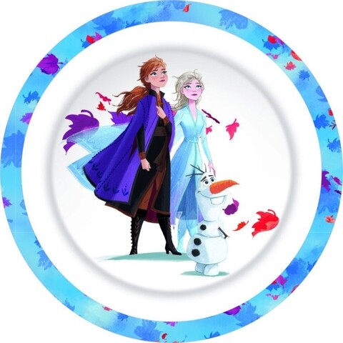 Farfurie intinsa Frozen II, Disney, 19 cm, portelan, multicolor Disney imagine 2022 by aka-home.ro