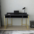Birou, Retricy, Alma, 120x60x74.8 cm, PAL, Aur/Antracit