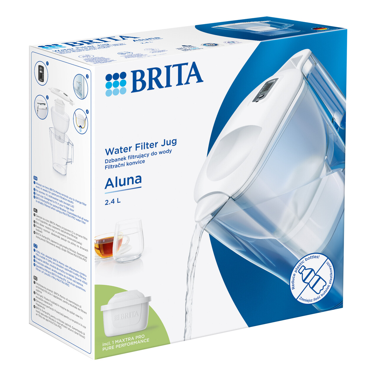 Cana filtranta BRITA Aluna 2,4 L Maxtra PRO (white) - view 2