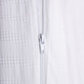 Lenjerie de pat King Size, Lyra, Homla, 3 piese, 200x220 cm, bumbac, alb