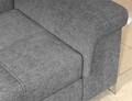 Coltar extensibil dreapta 4 locuri ELTAP, RT-03TOU, Eridano, 275x202x88 cm, lemn/poliester, gri inchis