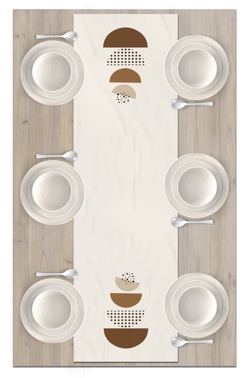 Traversa de masa, Artrunmin-26, 40x135 cm, Poliester, Multicolor — imaginea 2