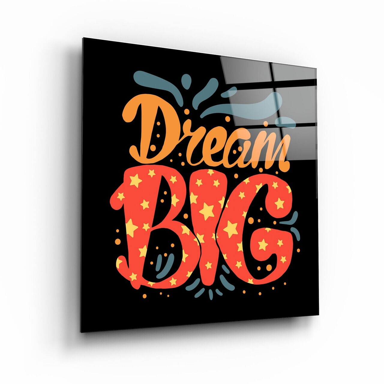 Tablou decorativ, Kgls-5008, Dimensiune: 80 x 80, Multicolor — imaginea 6