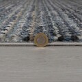 Covor Camino Blue, Flair Rugs, 66x300 cm, polipropilena, albastru