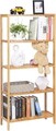 Raft de depozitare multifunctional Songmics, 60x26x130 cm, bambus, maro